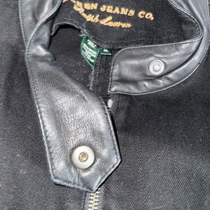 Ralph Lauren Black Jean Jacket